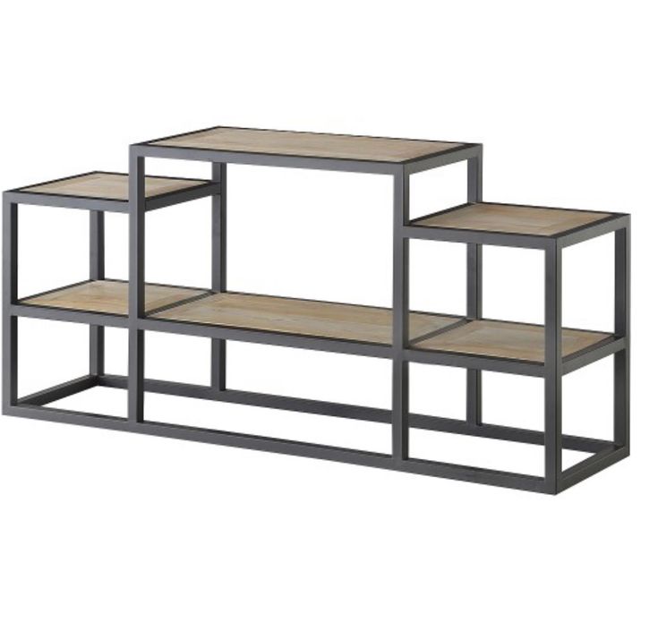 [LHS-10366] Kệ tivi khung sắt mặt gỗ MDF LHS-10366