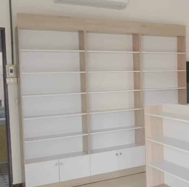 Mẫu tủ trưng bày sản phẩm LHS-9421