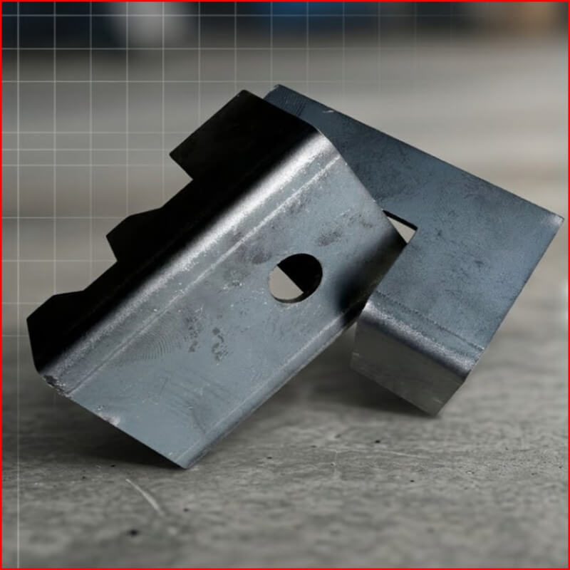 Phụ Kiện Ngàm Âm Dương Lắp Ráp Bàn Cho Sắt Vuông 25x25 LHS-8165