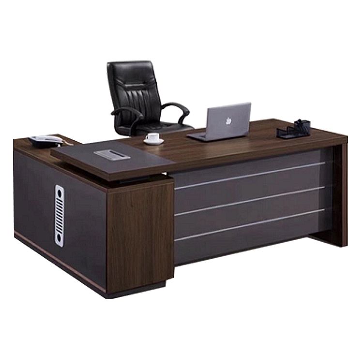 Bàn làm việc giám đốc gỗ công nghiệp MDF lõi xanh chống ẩm LHS-6898