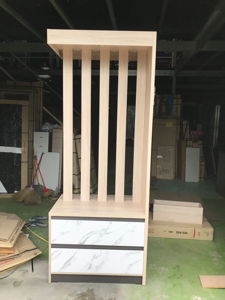 Vách ngăn phòng gỗ công nghiệp MDF chống ẩm LHS-7178