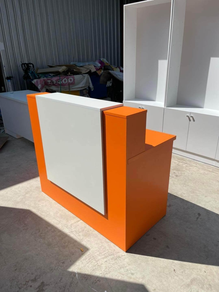 Quầy lễ tân ván MDF chống ẩm LHS-8931