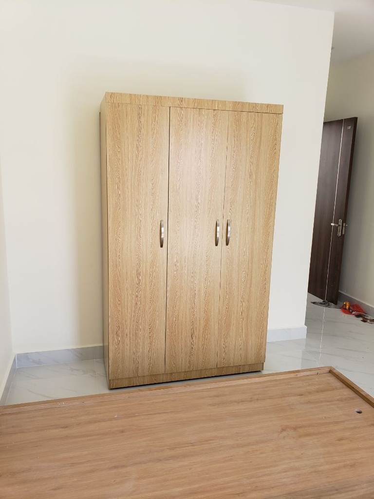Tủ áo gỗ công nghiệp MDF chống ẩm 3 cánh LHS-5160
