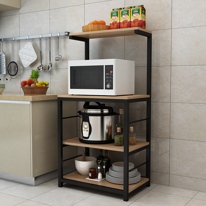 Kệ để lò vi sóng 4 tầng khung sắt đa năng LHS-4145