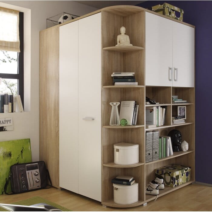 Tủ quần áo góc gỗ MDF chống ẩm LHS-5200