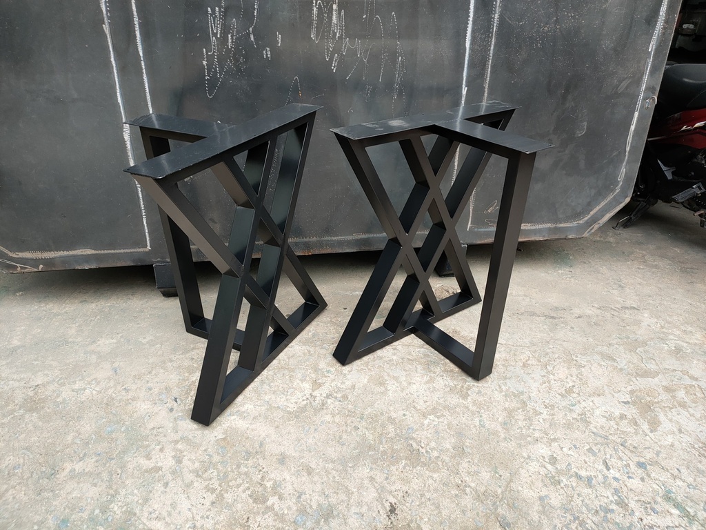 Chân bàn sắt hộp sơn tĩnh điện LHS-5715